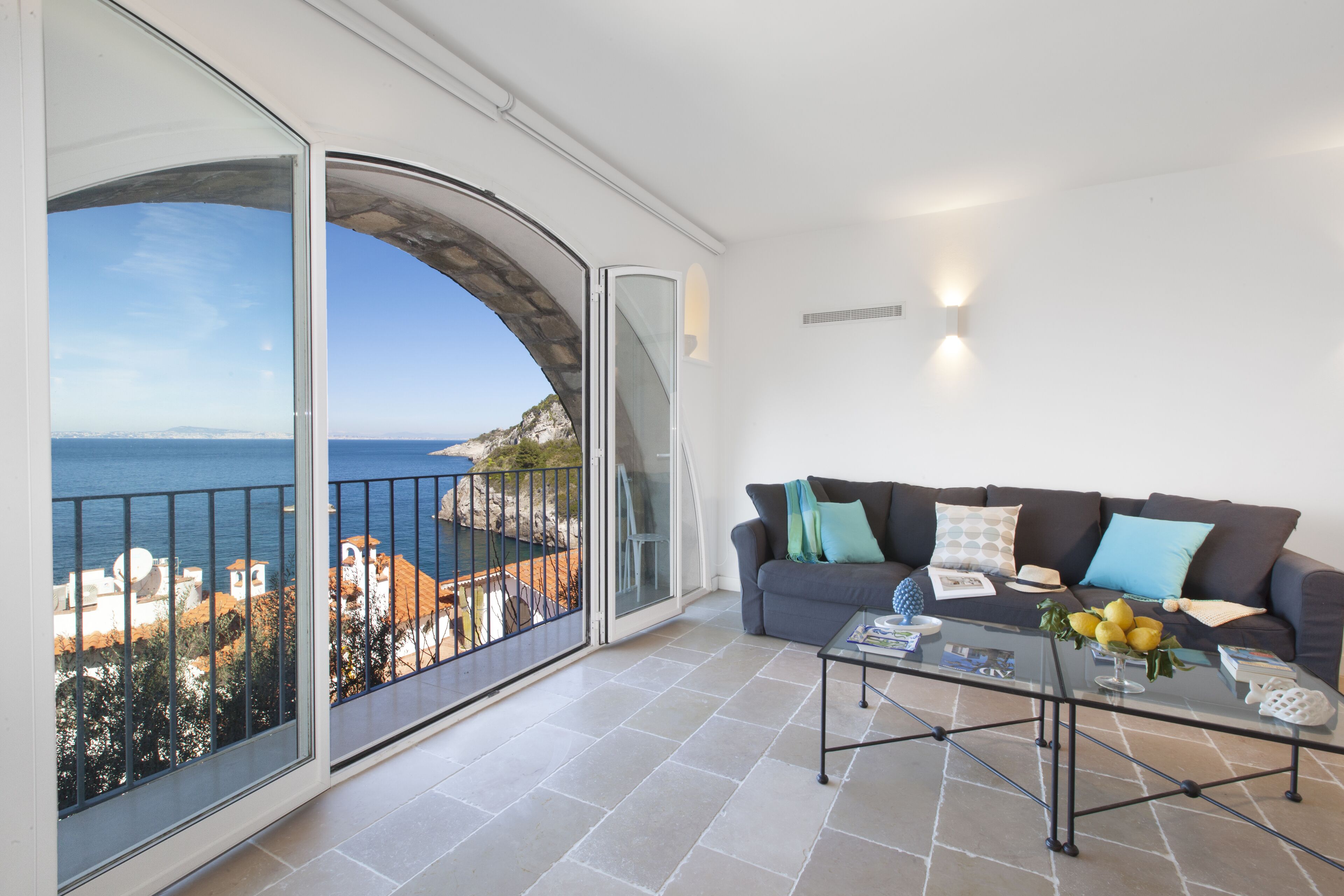 Apartment, 1 Bedroom, Smoking, Terrace | Living area | Flat-screen TV