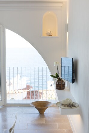 Blick von der Unterkunft