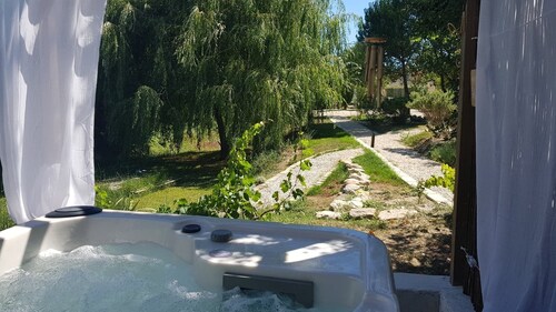 Location de Charme - SPA Extérieur - Clim - at the foot of Mont Ventoux