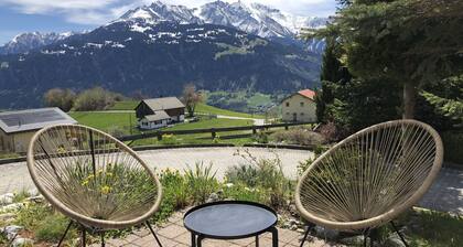 Renovated 3 Rooms Apartment in Ruschein Near Laax