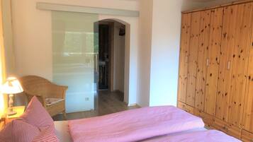 1 bedroom, iron/ironing board, travel crib, WiFi (free)