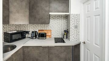 Appartamento (0 Bedroom) | Cucina privata | Microonde, forno