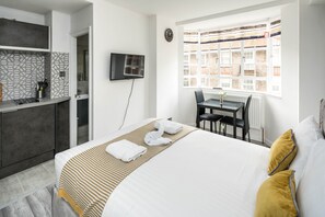 Lägenhet (0 Bedroom) | Strykjärn/strykbräda, gratis wi-fi och sängkläder