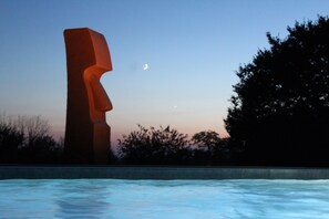 Una piscina riscaldata