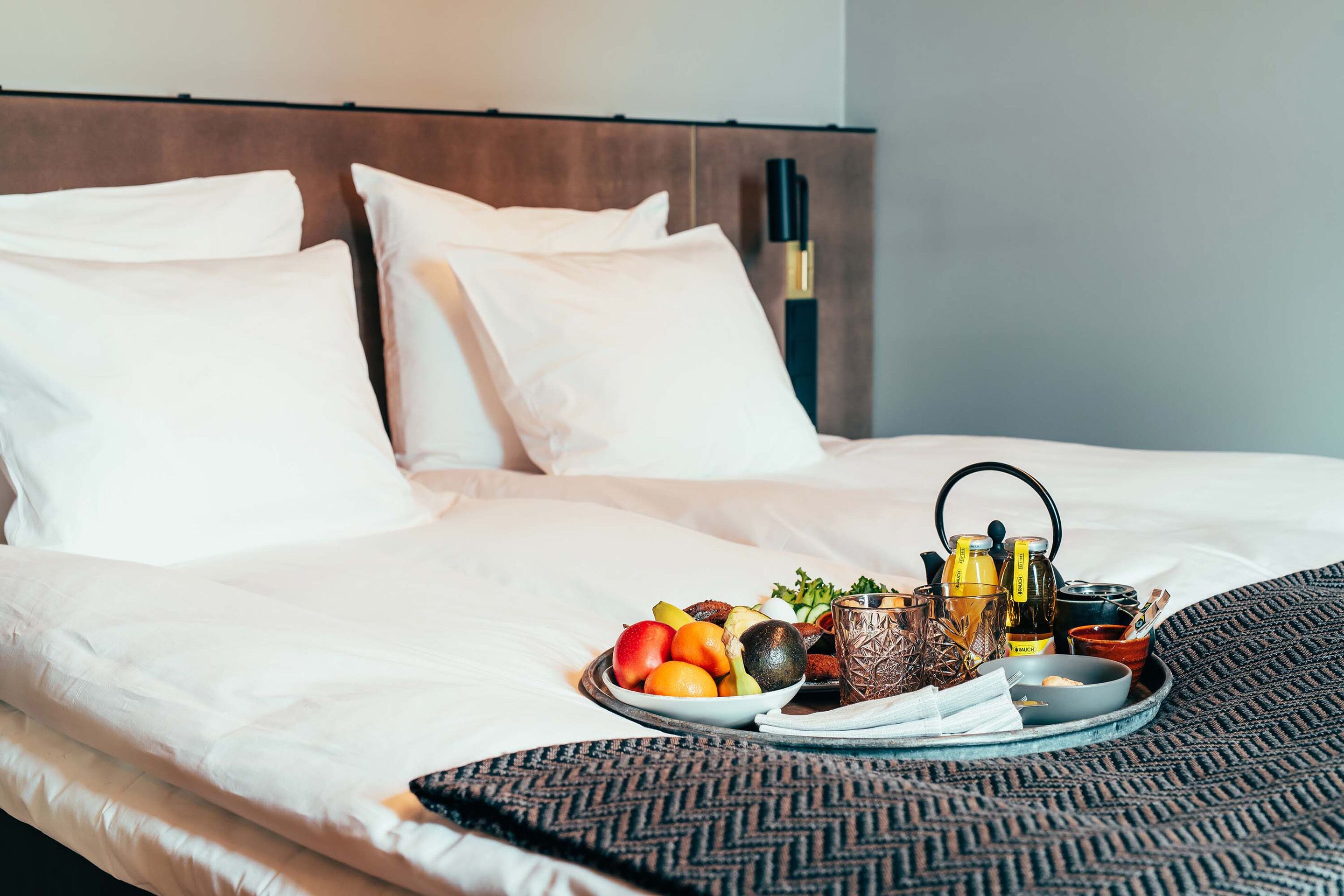 Premium bedding, down duvets, pillow-top beds, minibar