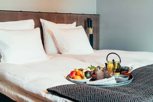 Biancheria da letto di alta qualità, copriletto in piuma