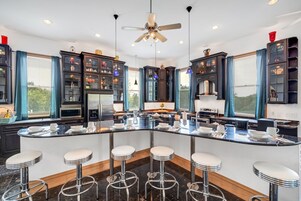 Villa, Multiple Bedrooms | Private kitchen | Mini-fridge, microwave, oven, dishwasher