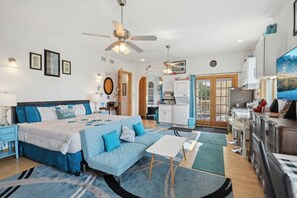 Villa, 1 Bedroom | 1 bedroom, laptop workspace, iron/ironing board, cots/infant beds