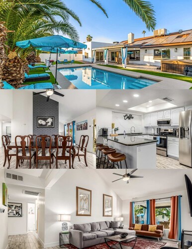 Elegant 5Br Retreat|pool,Hot tub & En Suites