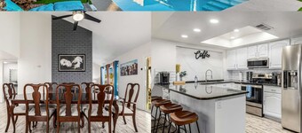 Elegant 5Br Retreat|pool,Hot tub & En Suites