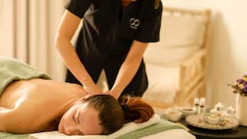 Behandlingsrum til par, detox wrap-behandlinger