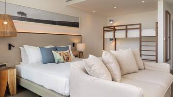 Kamar Keluarga, teras (Bunkbed Terrace Room) | Brankas, tirai kedap cahaya, dan tempat tidur lipat/tambahan