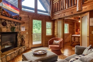 Fernseher, Kamin, Streaming-Dienste