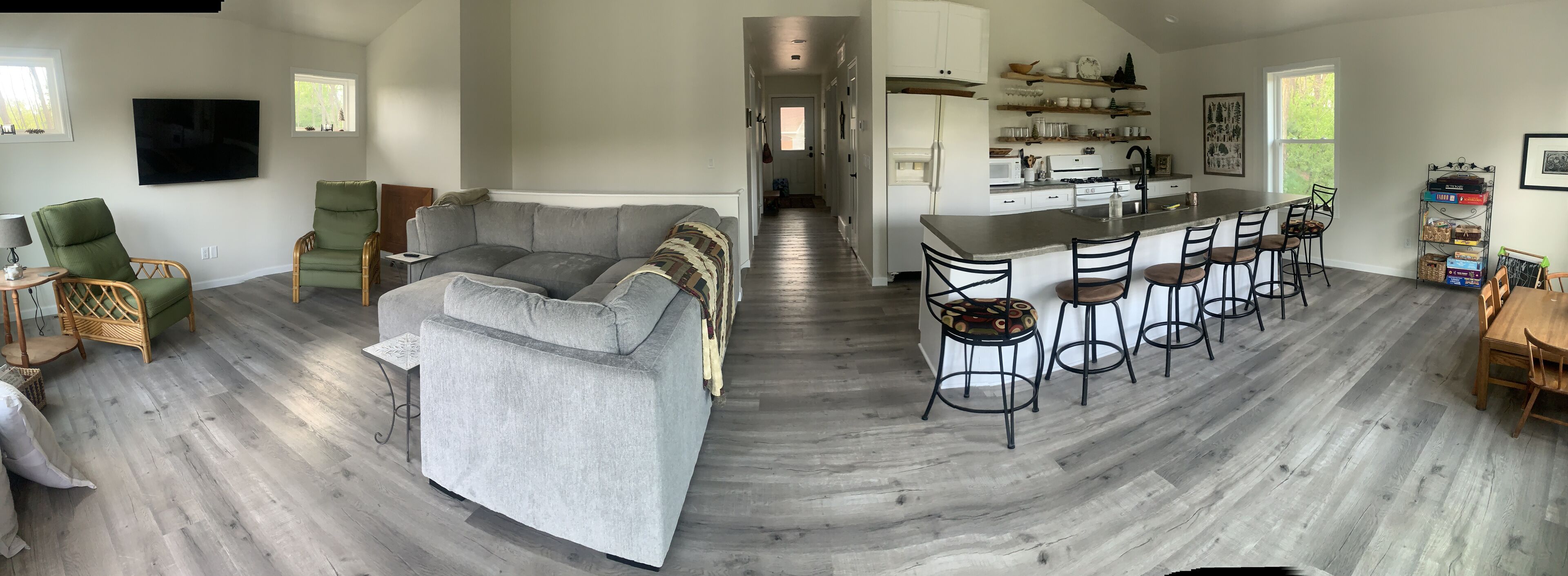 Charming new house on 6 acres across from Silver Lake