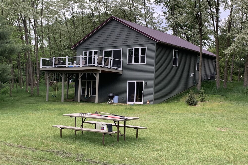 Charming new house on 6 acres across from Silver Lake