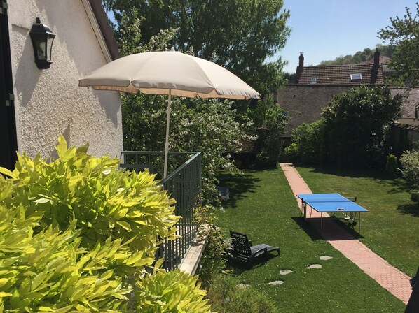 Terrace/patio - Gîte Glycine au Clos Saint-martin 3 (Maule)