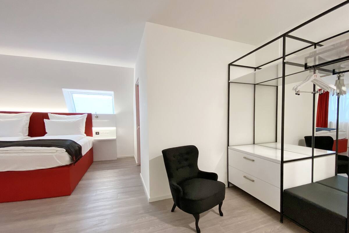 comfort double room | free minibar, desk, laptop workspace, free wifi