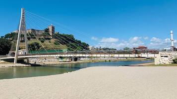 Plage à proximité, serviettes de plage