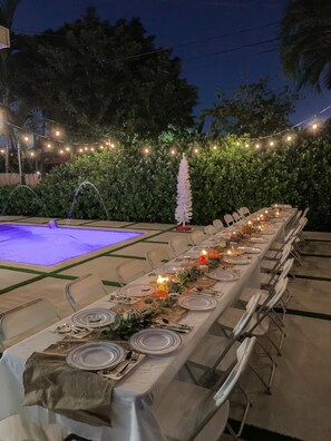 Outdoor pool, a heated pool - Gables Miami Home with HEATED SALT POOL. Near Beaches, Airport and Night life (Coral Gables)