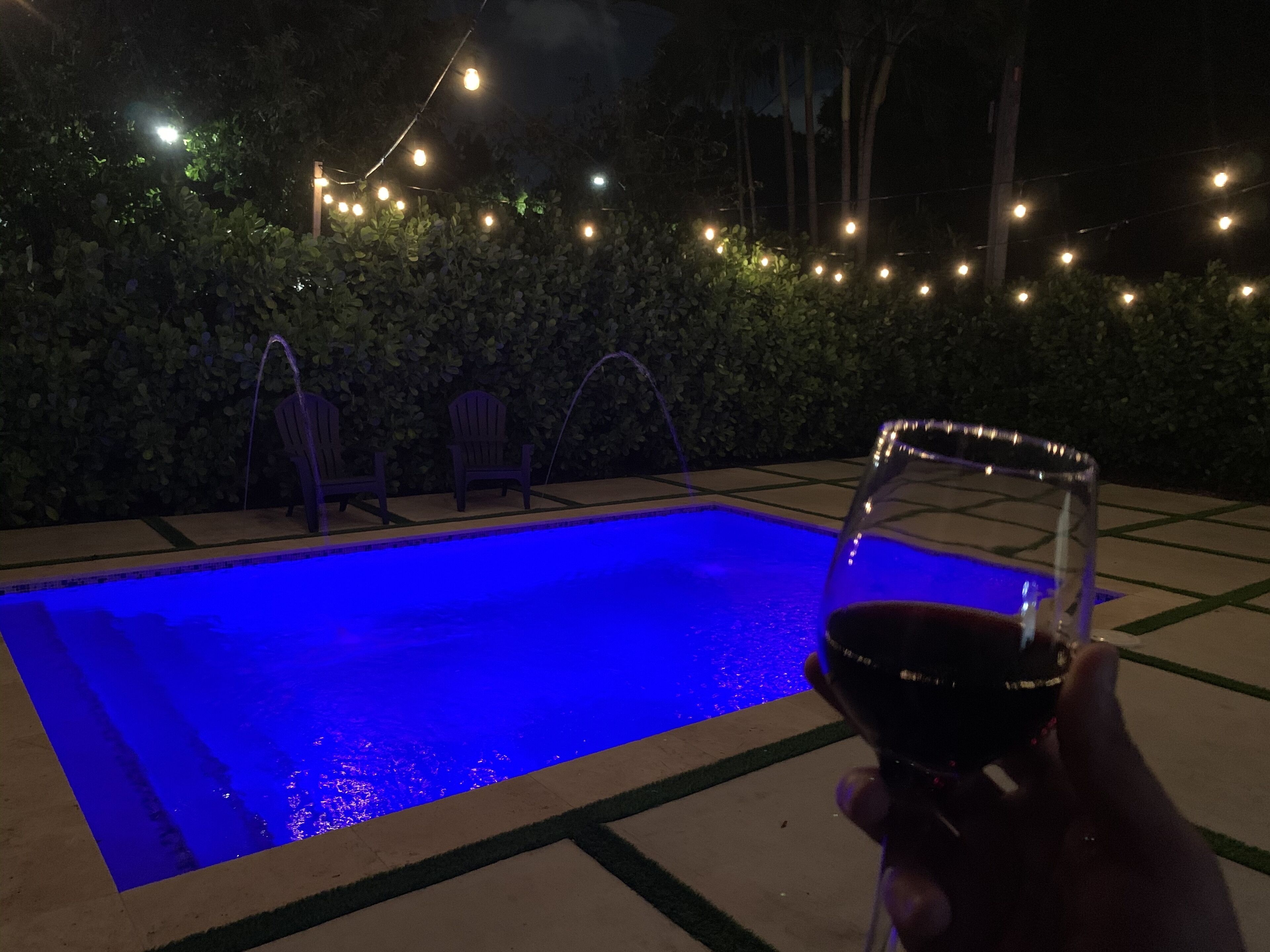 Außenpool, beheizter Pool