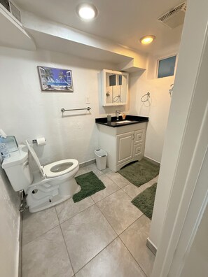 Shower, hair dryer, towels, soap - Private 1,200 Sq Ft Retreat with Near Red Rocks, Denver and Olde Town Littleton (Littleton)