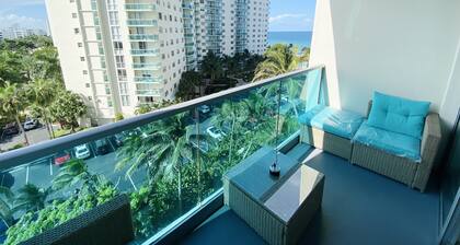 Beautiful 1 BD Condo With Ocean View - Hollywood Beach