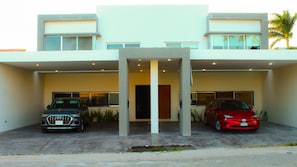 Fassade der Unterkunft