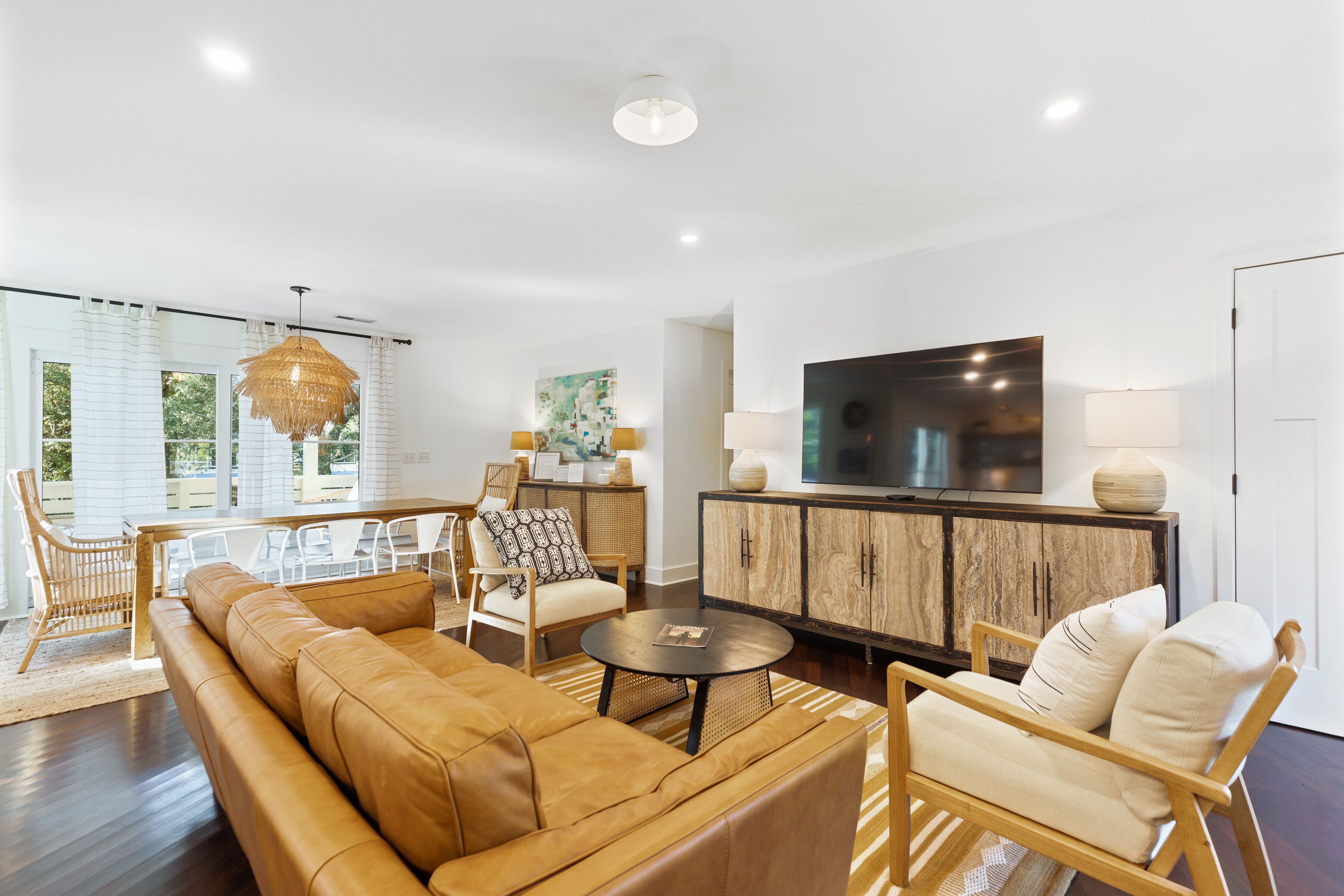 A Newly renovated Isle of Palms family beach house.