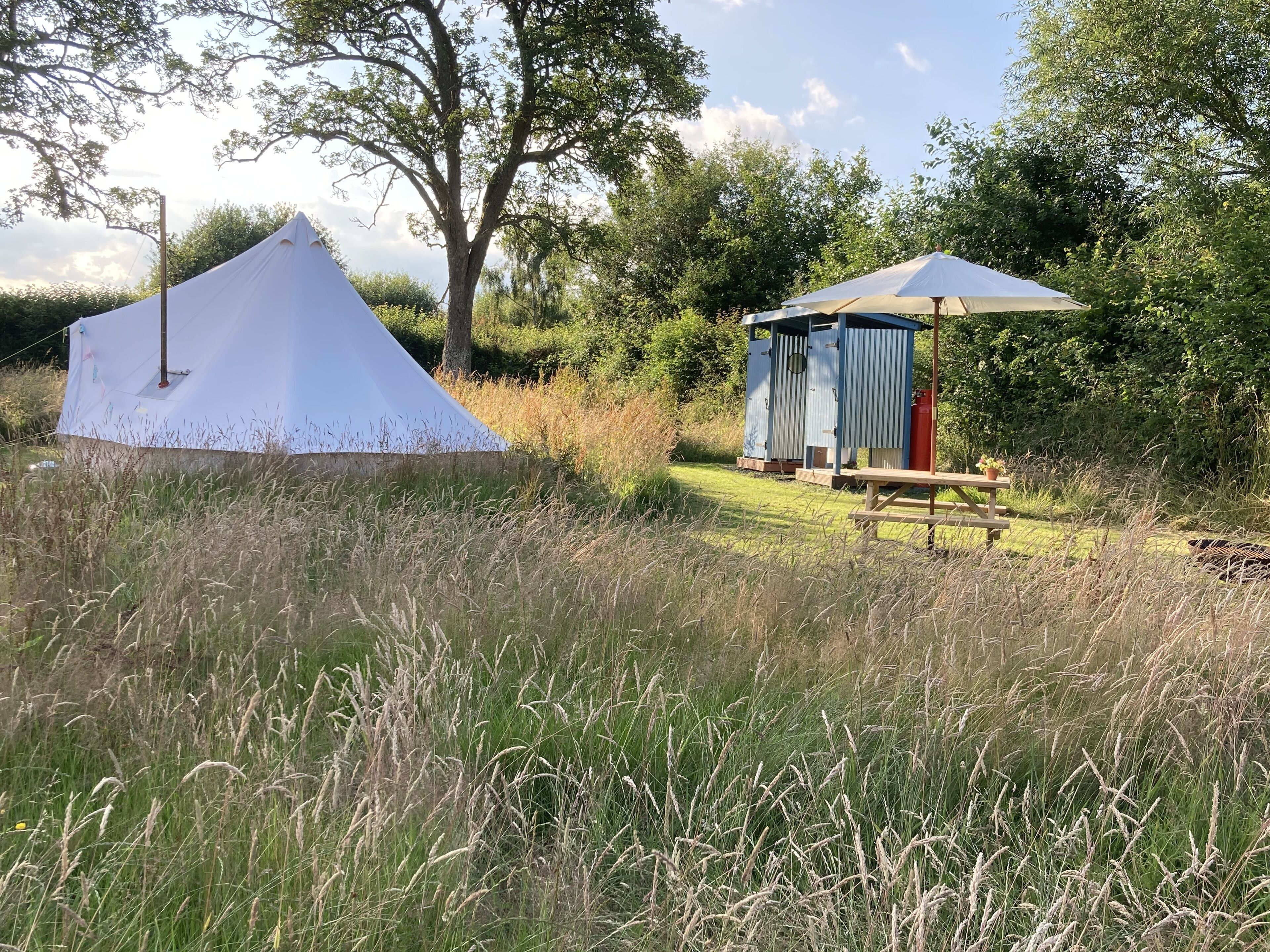 Huisje | Terrein van de accommodatie