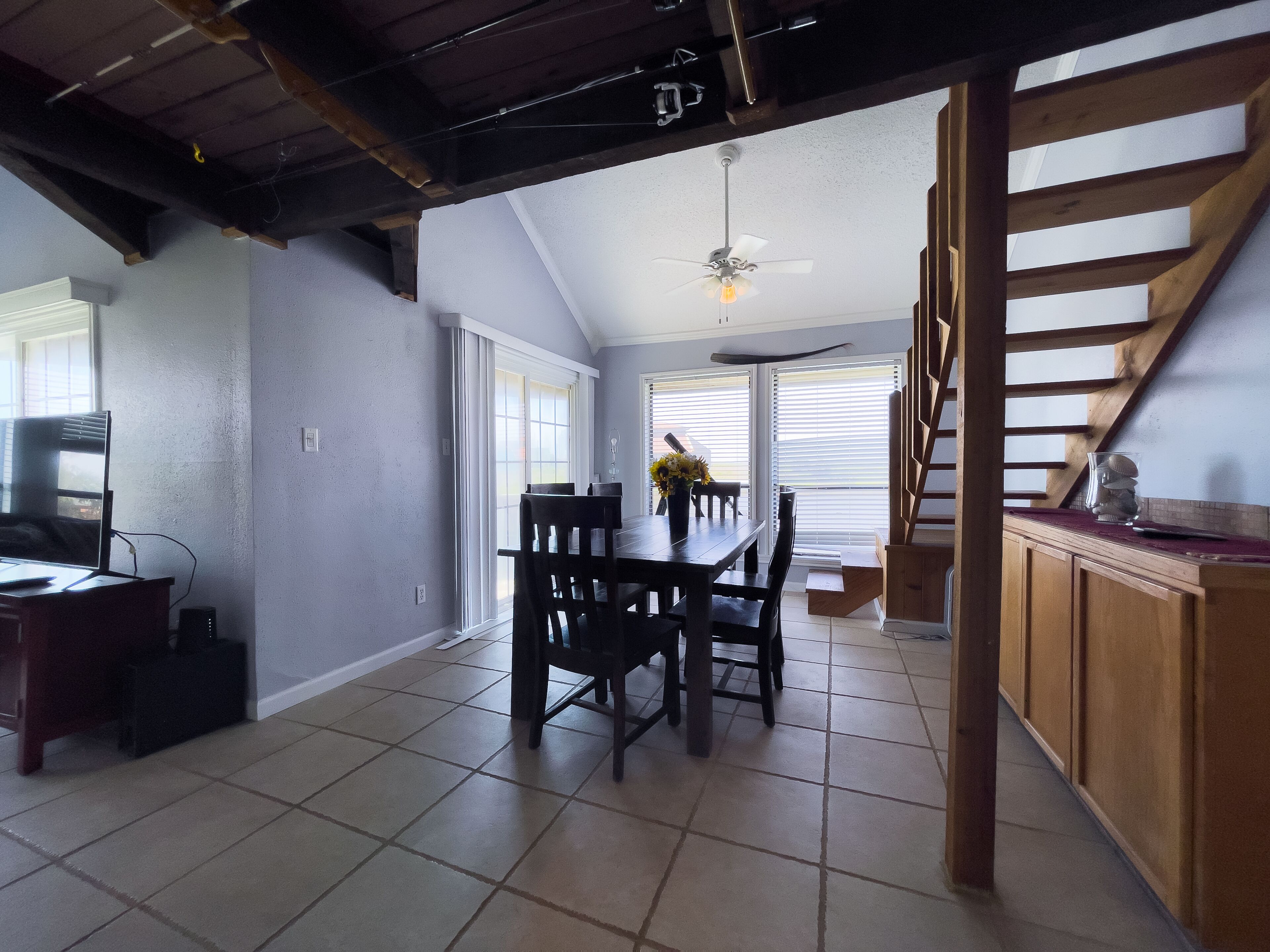 House, Private Bathroom, Sea View (28 Dunes) | Interior