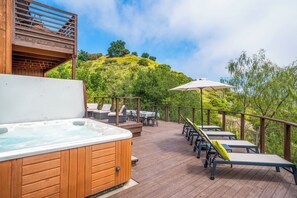 Terrace/patio - Hillside Retreat w/Pool, Sauna, Hot Tub + Cold Plunge & Expansive Deck Views (Murrieta)