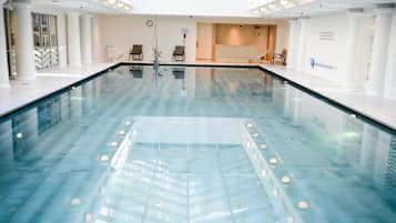 Indoor pool, a heated pool