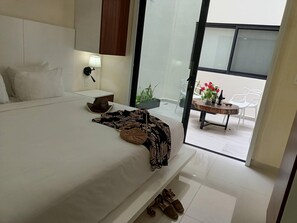 Departamento Confort, 1 habitación | Decoración personalizada y muebles diferentes 