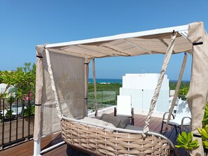 Terrace/patio - Polo 54 Downtown Apartments (Playa del Carmen)