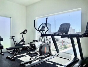 Fitness facility - A Estrenar con Piscina y gym en el Centro!! (Santo Domingo)