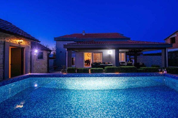 Piscine chauffée