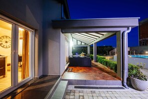 Terrace/patio - Villa Enna with heated pool (Crno)