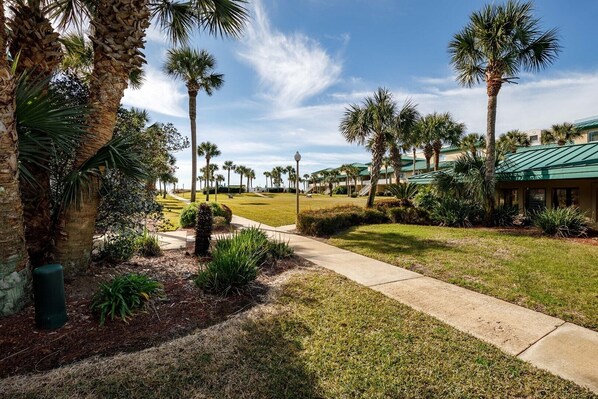 Enceinte de l’hébergement