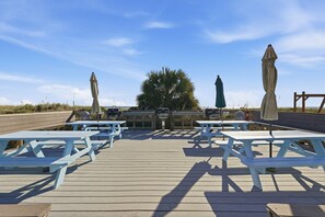 Outdoor dining - Seaspray Condos - 116A (Fort Walton Beach)
