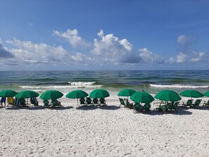 Accommodatie ligt op het strand