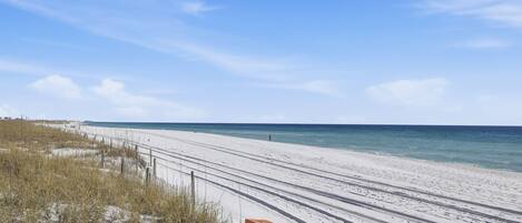 Accommodatie ligt op het strand