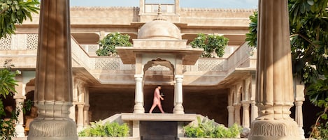 Indoor pool, outdoor pool, open 7:00 AM to 8:00 PM, pool umbrellas