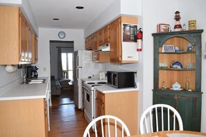 Microwave, oven, dishwasher