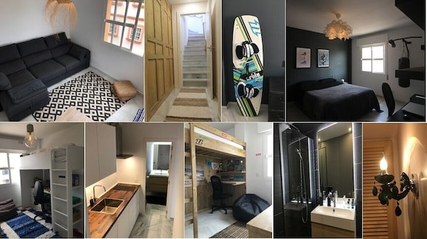 3 chambres, fer et planche Ă repasser, lit parapluie, Wi-Fi gratuit
