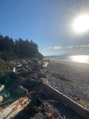 Beach nearby, beach towels - Nature's Backyard Ocean Getaway (Coupeville)