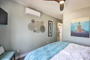 2 chambres, fer et planche à repasser, accès Internet, draps fournis