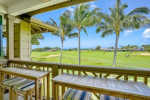 Property grounds - Golf-course-adjacent condo with ocean & garden views, fast WiFi, pool, & hot tub (Poipu)