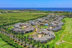 Exterior - Golf-course-adjacent condo with ocean & garden views, fast WiFi, pool, & hot tub (Poipu)
