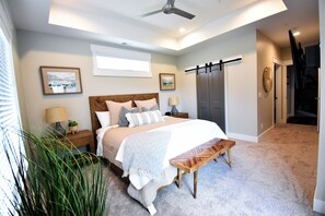 4 bedrooms, iron/ironing board, travel crib, WiFi