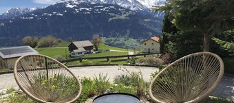 Renovated 3 Rooms Apartment in Ruschein near Laax